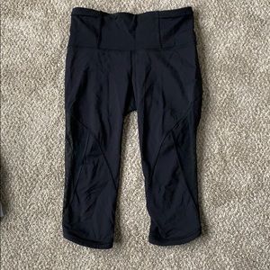 Lululemon mid rise running pants
